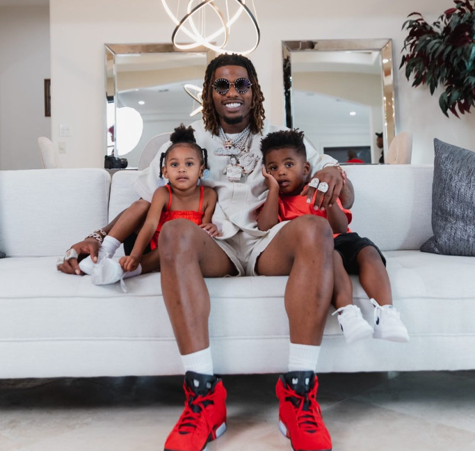 An image of  CJ So Cool with his kids